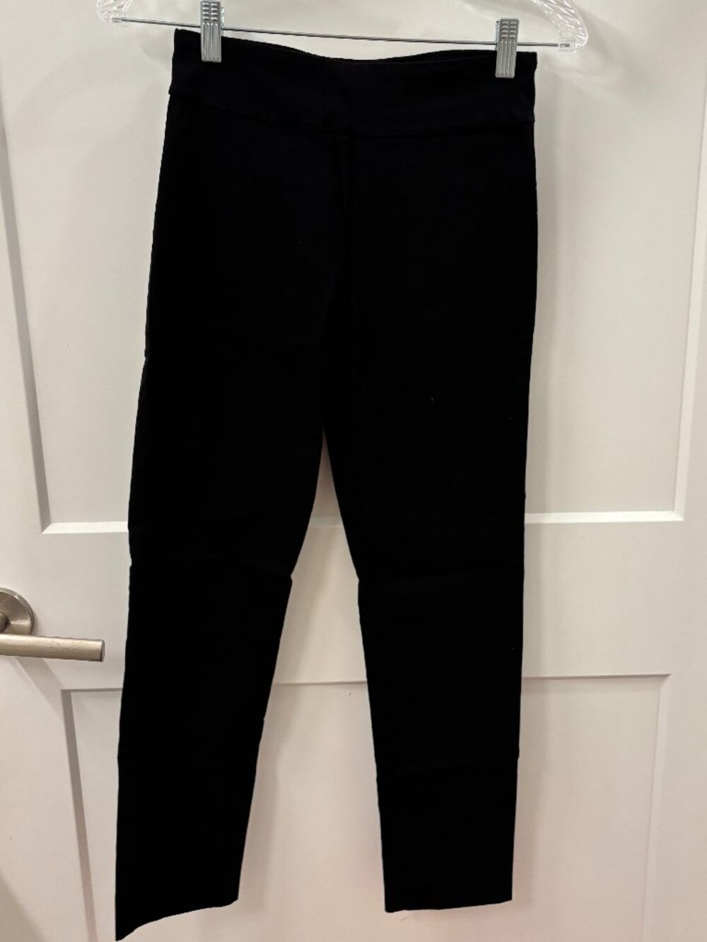 Krazy Larry Black Pull-On Skinny Ankle Pants Leggings Size 2